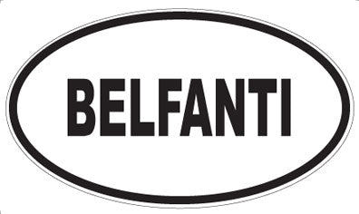 BELFANTI - Oval Magnet