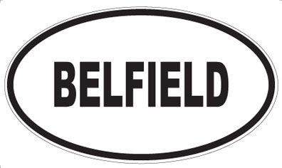 BELFIELD - Oval Magnet