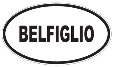 BELFIGLIO - Oval Magnet