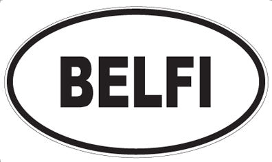 BELFI - Oval Magnet