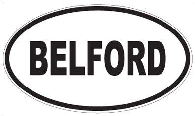 BELFORD - Oval Magnet