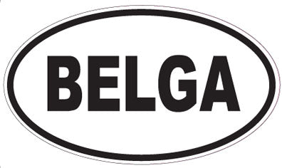 BELGA - Oval Magnet