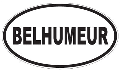 BELHUMEUR - Oval Magnet