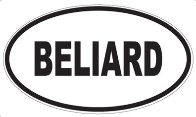 BELIARD - Oval Magnet