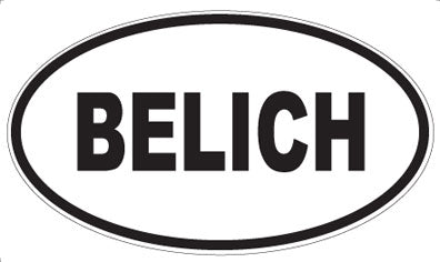 BELICH - Oval Magnet