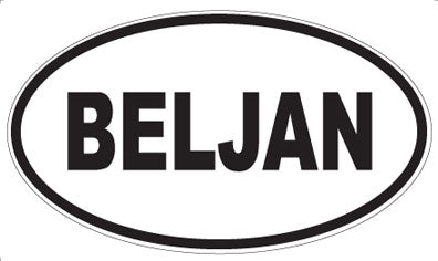 BELJAN - Oval Magnet