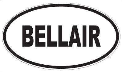 BELLAIR - Oval Magnet