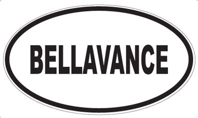 BELLAVANCE - Oval Magnet
