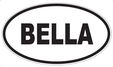 BELLA - Oval Magnet