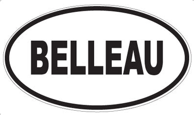 BELLEAU - Oval Magnet