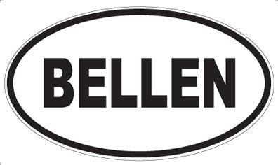 BELLEN - Oval Magnet