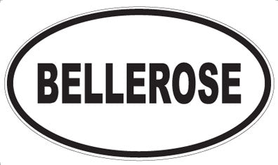 BELLEROSE - Oval Magnet