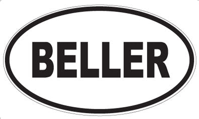 BELLER - Oval Magnet