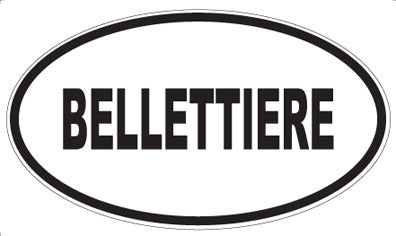 BELLETTIERE - Oval Magnet