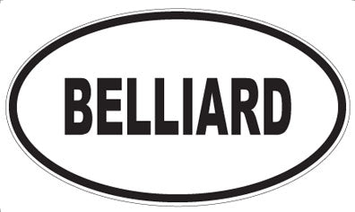 BELLIARD - Oval Magnet