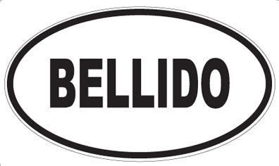 BELLIDO - Oval Magnet