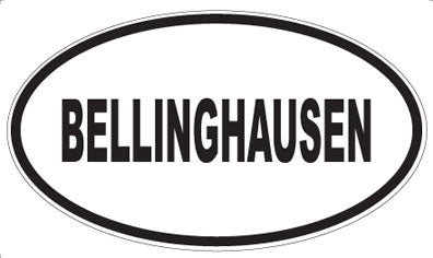 BELLINGHAUSEN - Oval Magnet