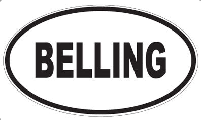 BELLING - Oval Magnet