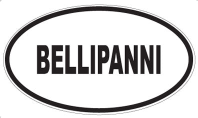 BELLIPANNI - Oval Magnet