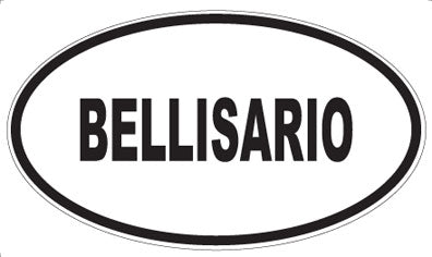 BELLISARIO - Oval Magnet