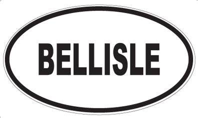 BELLISLE - Oval Magnet