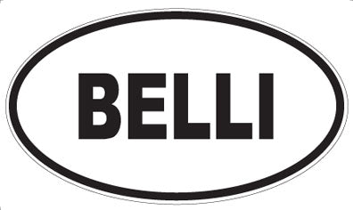 BELLI - Oval Magnet