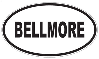 BELLMORE - Oval Magnet