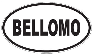 BELLOMO - Oval Magnet