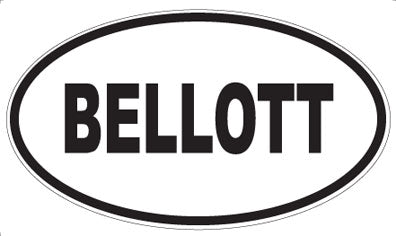 BELLOTT - Oval Magnet
