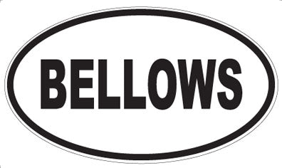 BELLOWS - Oval Magnet