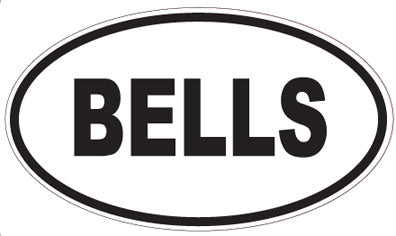 BELLS - Oval Magnet