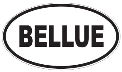BELLUE - Oval Magnet