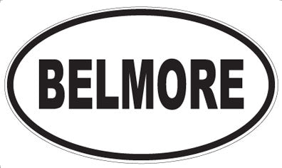 BELMORE - Oval Magnet