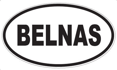 BELNAS - Oval Magnet