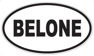 BELONE - Oval Magnet
