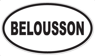 BELOUSSON - Oval Magnet