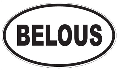 BELOUS - Oval Magnet