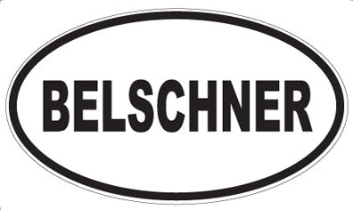 BELSCHNER - Oval Magnet