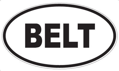 BELT - Oval Magnet