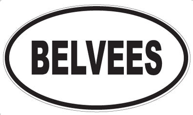 BELVEES - Oval Magnet