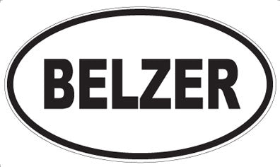 BELZER - Oval Magnet
