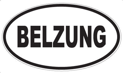 BELZUNG - Oval Magnet