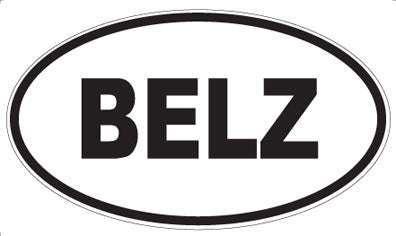 BELZ - Oval Magnet