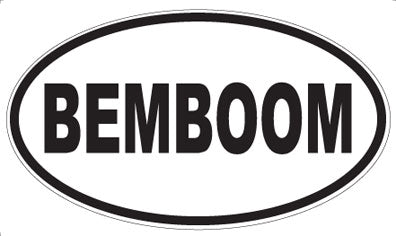 BEMBOOM - Oval Magnet