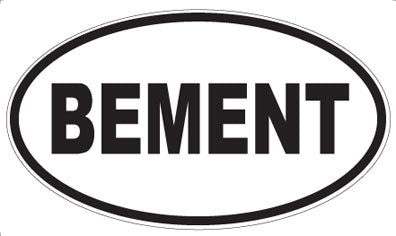 BEMENT - Oval Magnet
