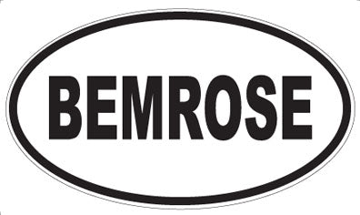 BEMROSE - Oval Magnet