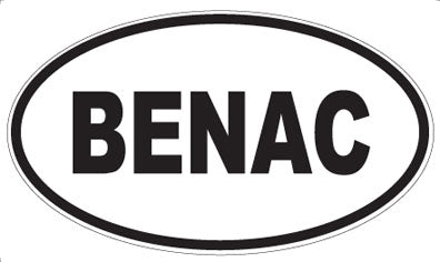 BENAC - Oval Magnet