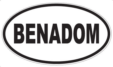 BENADOM - Oval Magnet