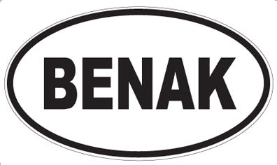 BENAK - Oval Magnet