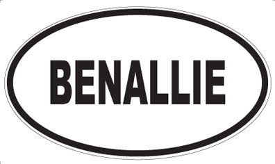 BENALLIE - Oval Magnet